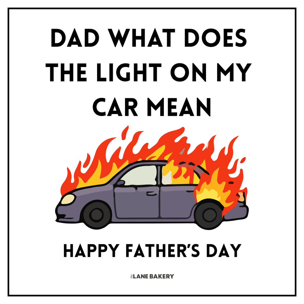 Father's Day Cake Card