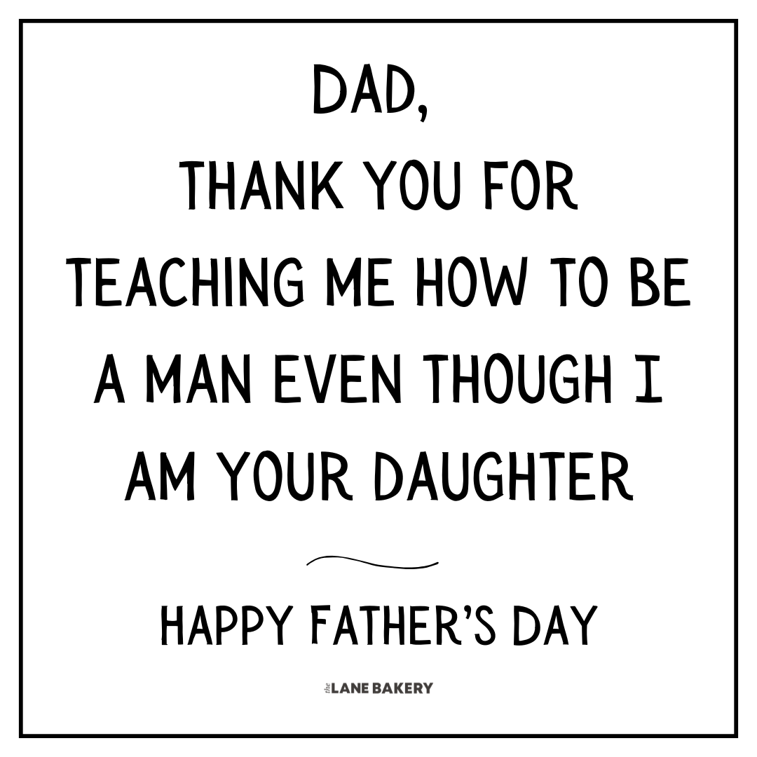 Father's Day Cake Card