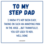 Father's Day Cake Card