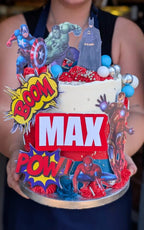 Superhero Cake