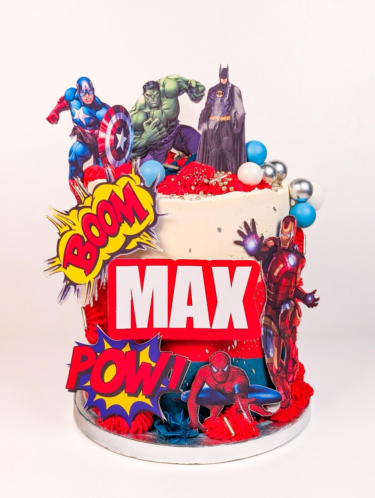 Superhero Cake