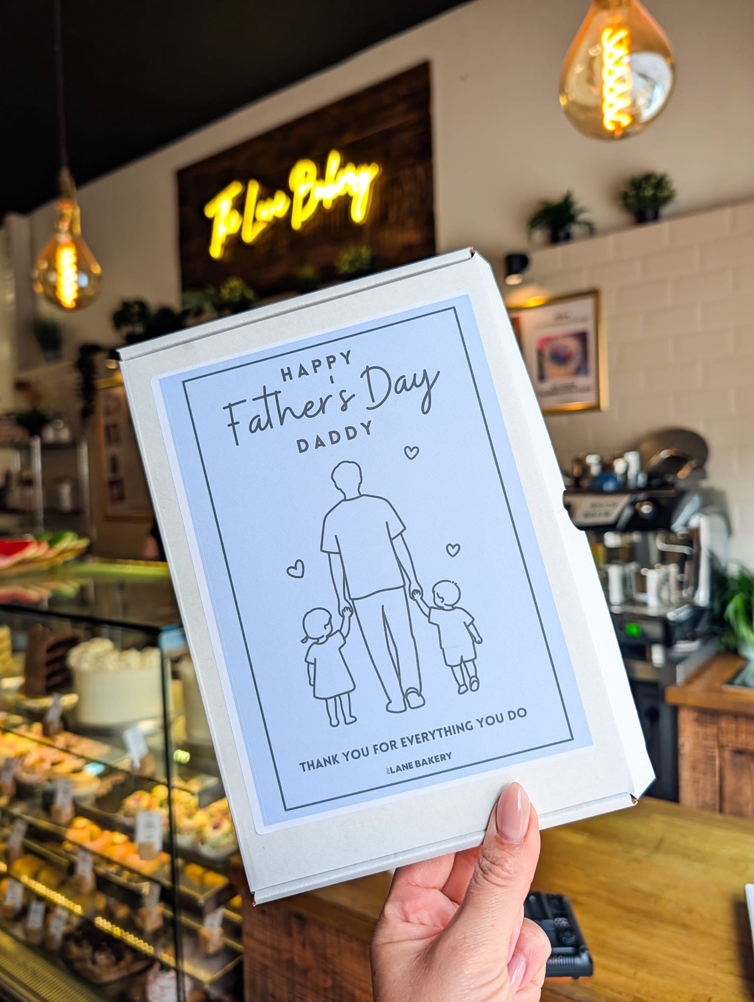 Father's Day Cake Card