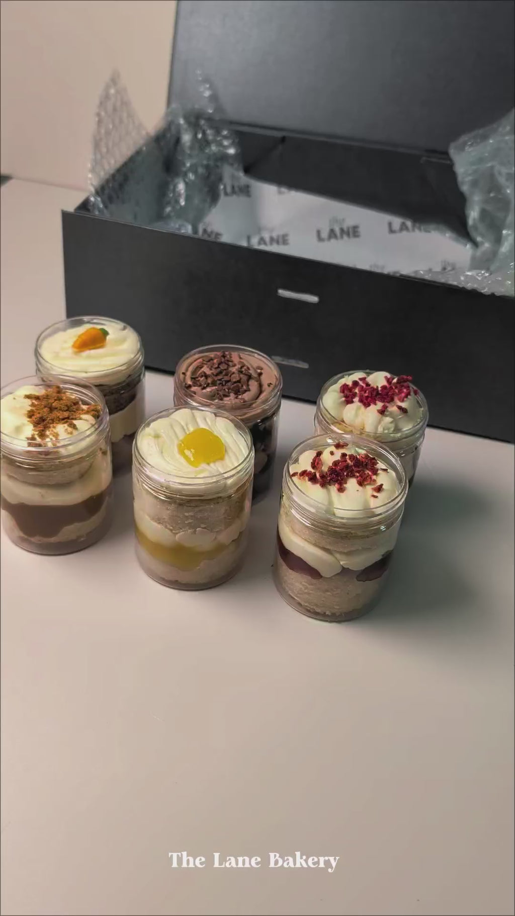 Postal Cake Jars