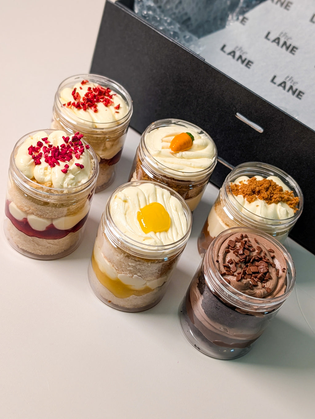 Postal Cake Jars